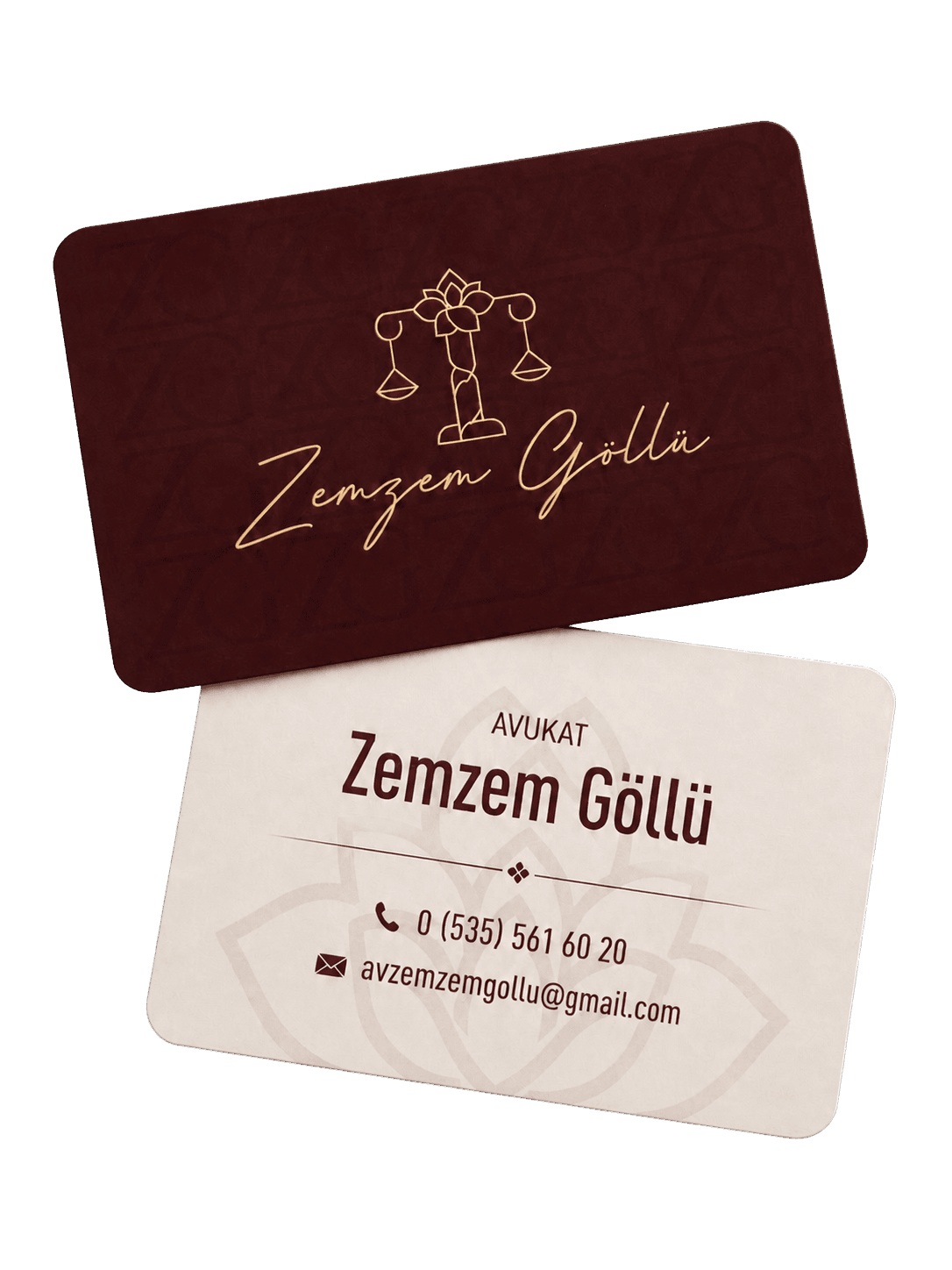 Av. Zemzem Göllü kartvizitleri